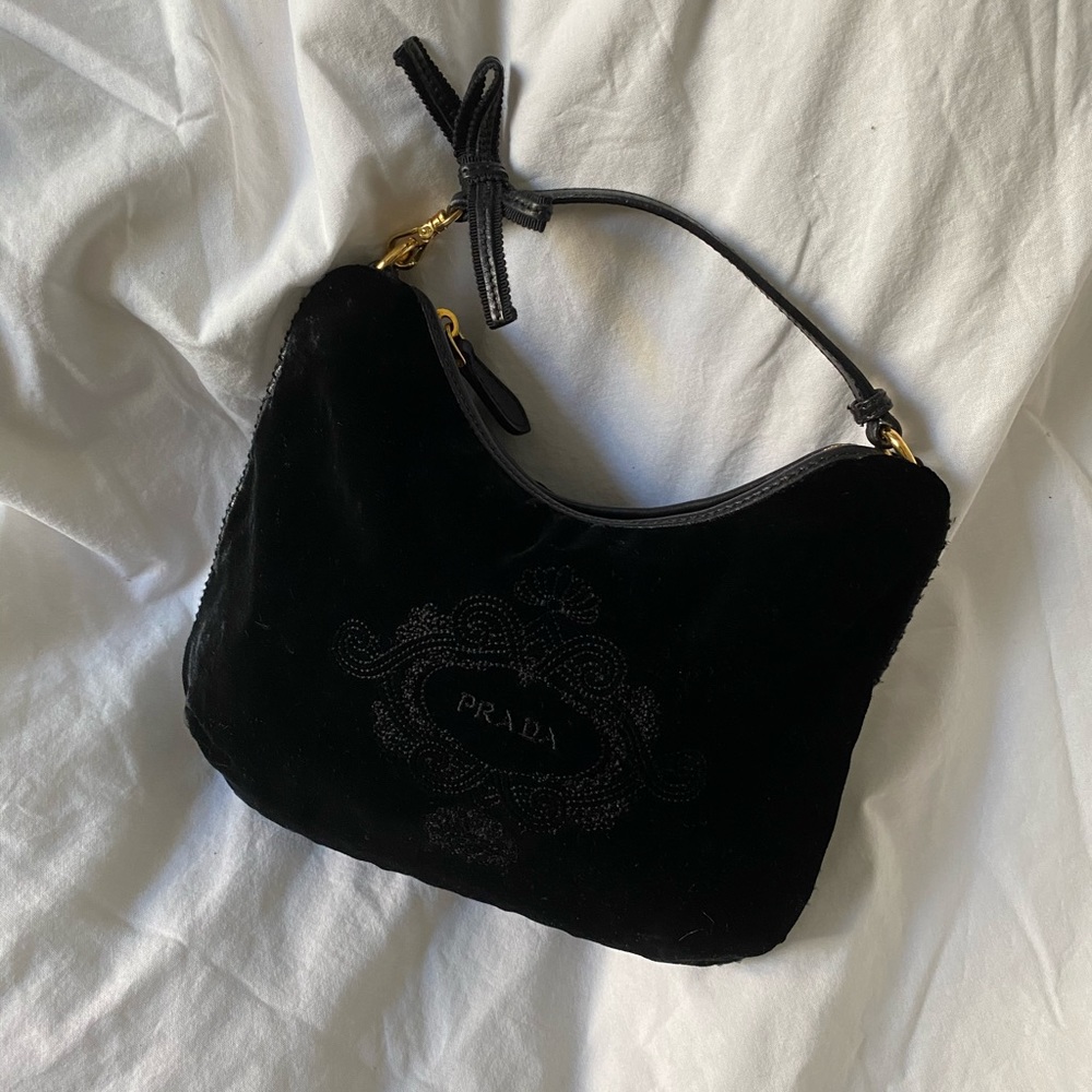 Prada Velour Mini Bag